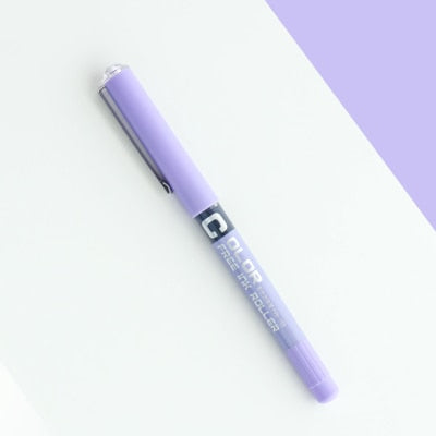 Luxury High Quality Needle Type Gel Pens Straight Liquid Yype Color Pen Water Stationery Office School Supplies Writing