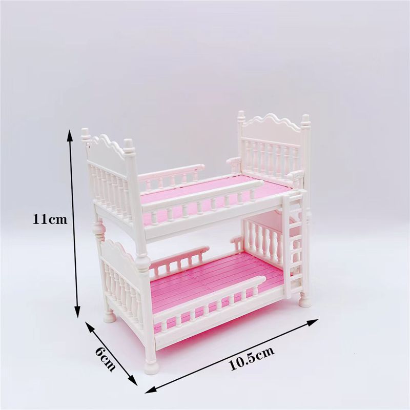 Hot Sale Cute Kawaii Pink 10 Items/Lot Miniature Dollhouse Furniture Accessory Kids Toys Kitchen Cooking Things For Barbie Game