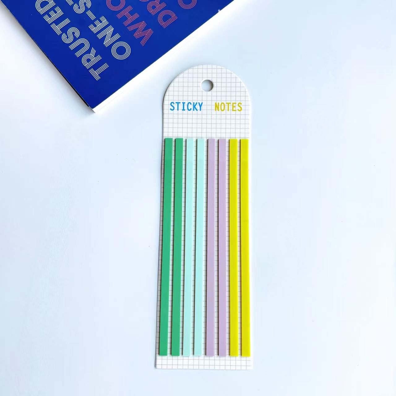 160Pcs Color Stickers Transparent Fluorescent Index Tabs Flags Sticky Note Stationery Children Gifts School Office Supplies