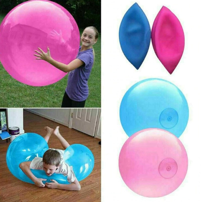 Kids Children Outdoor Toys Soft Air Water Filled Bubble Ball Blow Up Balloon Toy Fun Party Game Summer Inflatable Gift for Kids