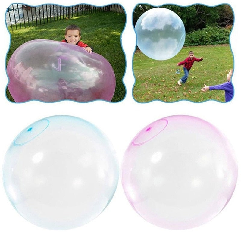 Kids Children Outdoor Toys Soft Air Water Filled Bubble Ball Blow Up Balloon Toy Fun Party Game Summer Inflatable Gift for Kids