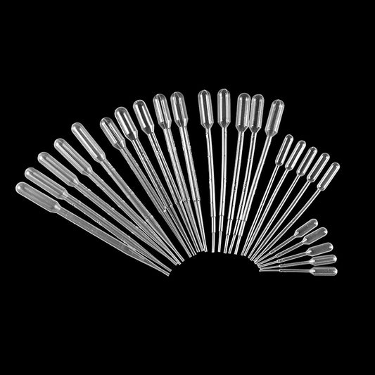20-200Pcs Disposable Plastic Transfer Graduated Pipettes for DIY Jewelry Making Office Lab Experiment Supplies Silicone mold